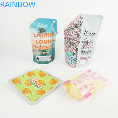 Túi đựng dầu gội đầu tùy chỉnh Bao bì Mỹ phẩm Phun chất lỏng đứng lên Túi