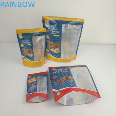 Túi đựng đồ ăn nhẹ Thực phẩm khô Mylar Ziplock Túi đứng lên