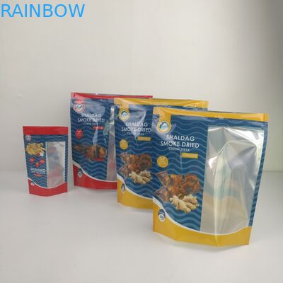 Đứng lên Foil Ziplock Mylar Bảo quản Thực phẩm Túi chống ẩm Chống mùi Chống ẩm cho Đồ ăn nhẹ