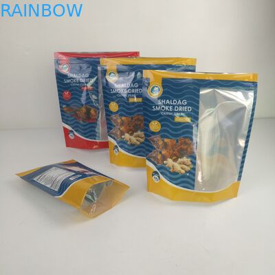 Đứng lên Foil Ziplock Mylar Bảo quản Thực phẩm Túi chống ẩm Chống mùi Chống ẩm cho Đồ ăn nhẹ