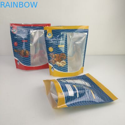 Đứng lên Foil Ziplock Mylar Bảo quản Thực phẩm Túi chống ẩm Chống mùi Chống ẩm cho Đồ ăn nhẹ