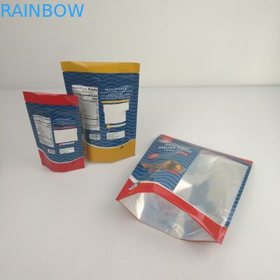 Đứng lên Foil Ziplock Mylar Bảo quản Thực phẩm Túi chống ẩm Chống mùi Chống ẩm cho Đồ ăn nhẹ