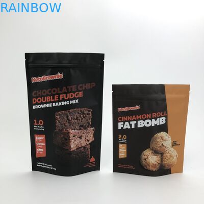 Soft Touch THC Food Mylar Túi Túi Bao bì Nhôm Tùy chỉnh