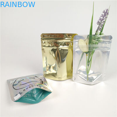 Túi Mylar In tùy chỉnh trong suốt Túi chống mùi 3.5g Túi giấy Ziplock có thể ăn được