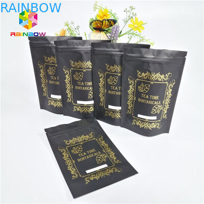 Bánh quy ăn nhẹ Sô cô la Ziplock Đứng lên Túi thực phẩm Cấp MOPP PET PE CMYK Màu