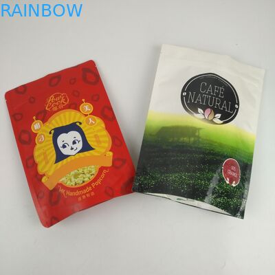 Bánh quy ăn nhẹ Sô cô la Ziplock Đứng lên Túi thực phẩm Cấp MOPP PET PE CMYK Màu