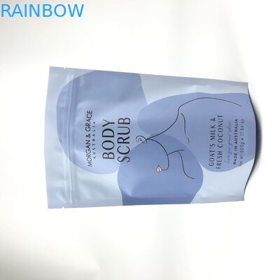 Zipper Mylar Stand Up Pouches In Gravnre cho muối tắm tẩy tế bào chết toàn thân