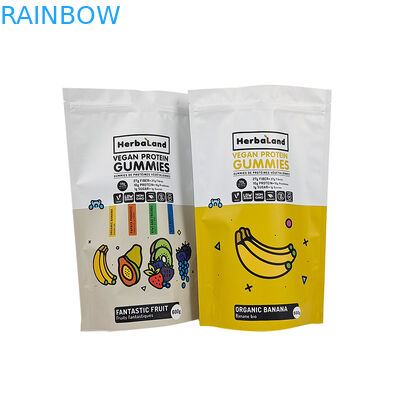 Túi khóa zip bằng nhôm Mylar tùy chỉnh cho bao bì thực phẩm ăn được