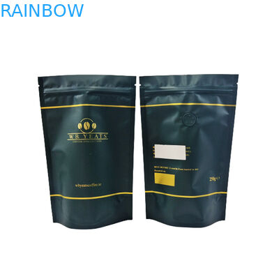 Bao bì trà cà phê Túi Ziplock mờ trắng có mùi bằng chứng với logo của bạn