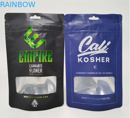 Lá nhựa Bao bì hương thảo dược Túi Mylar Đứng lên Túi Cần sa Hoa