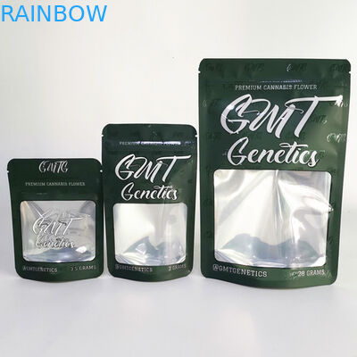 Lá nhựa Bao bì hương thảo dược Túi Mylar Đứng lên Túi Cần sa Hoa