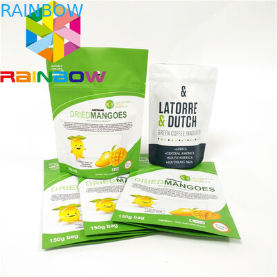 Đứng lên Thực phẩm ăn nhẹ Túi nhựa Zipper Túi Mylar Bao bì Kẹo Cookie