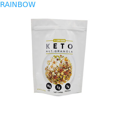 Túi Mylar thực phẩm 3,5g Ziplock nhựa chống ẩm cho kẹo bánh quy ngọt