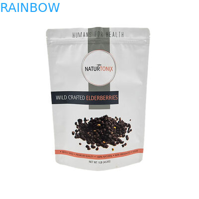 Túi Mylar thực phẩm 3,5g Ziplock nhựa chống ẩm cho kẹo bánh quy ngọt