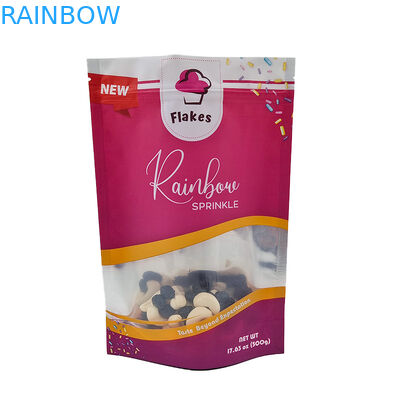 Túi đứng lên 14g Bao bì bằng nhôm Túi thực phẩm Nhựa nhiều lớp ăn được