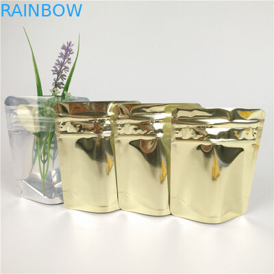 Túi đựng bánh quy hình ba chiều bằng nhôm bóng 3,5g 7g Túi đứng