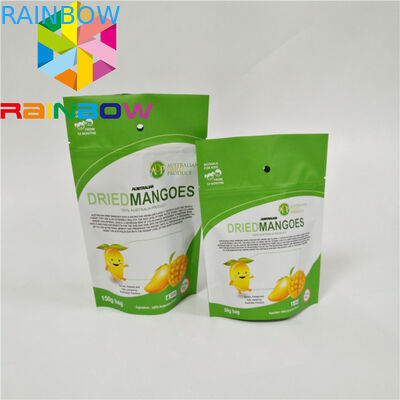 Túi đóng gói Mylar được in tùy chỉnh Mùi bằng chứng Đứng lên Hình ba chiều Cookie 30 Micron