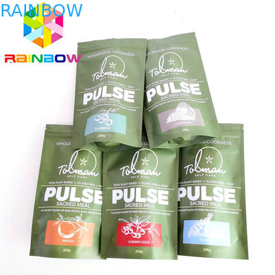 Kẹo 3,5g Túi nhựa thực phẩm CMYK Mùi chống đứng Túi nhôm có dây kéo