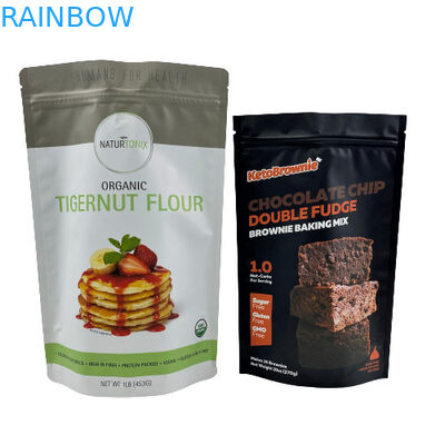 Túi nhựa Mylar có thể khóa lại bằng nhựa in 3,5g Bao bì cảm ứng mềm có dây kéo