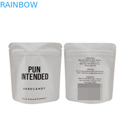 Túi nhôm Mylar Túi đứng lên Túi có mùi Bao bì Thực phẩm có thể khóa lại