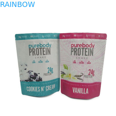 Túi nhôm Mylar Túi đứng lên Túi có mùi Bao bì Thực phẩm có thể khóa lại
