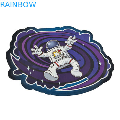 3,5g Túi Mylar chống mùi được niêm phong In tùy chỉnh Khuôn cắt đặc biệt độc đáo Hình dạng không đều