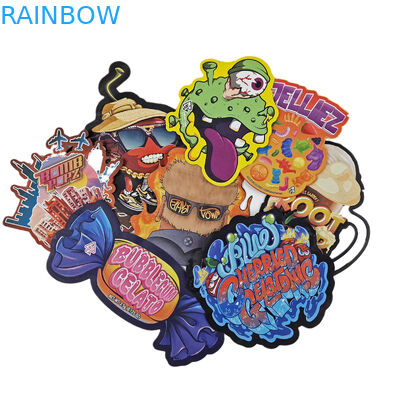 Thiết kế tùy chỉnh 3,5g 7g 14g 28g Túi cắt khuôn Ziplock Hình dạng đặc biệt Chống trẻ em Hình dạng tùy chỉnh Bao bì túi ăn nhẹ Mylar