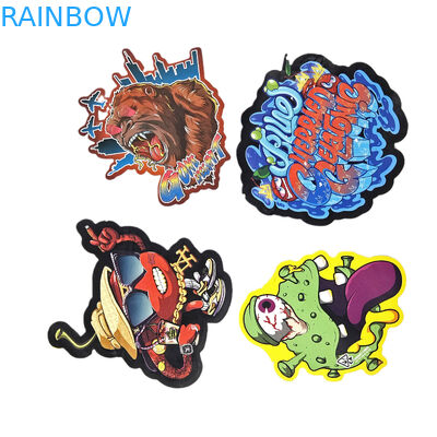 3,5g 7g Candy Cookie Hình dạng đặc biệt tùy chỉnh không thường xuyên Bao bì có mùi Mylar Die Cut Túi