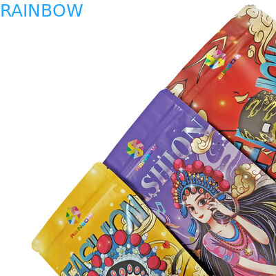 Bao bì cấp thực phẩm Túi nhôm mờ tùy chỉnh có thể ăn được Mylar Snack Zip Lock