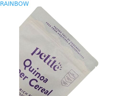 Giấy Kraft có thể phân hủy sinh học Túi đứng Túi đóng gói thực phẩm