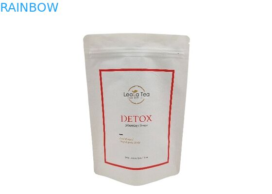 Túi đựng trà bằng nhôm đứng lên Túi nhôm chống mùi Túi Ziplock