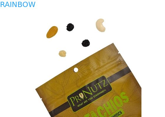 250g 500g 1kg Túi đứng tùy chỉnh Túi đựng thực phẩm bằng nhôm mờ