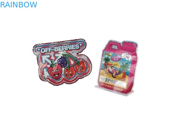 Túi khóa Zip chống trẻ em có hình dạng đặc biệt Có thể khóa lại 3,5g - 28g Túi chống mùi