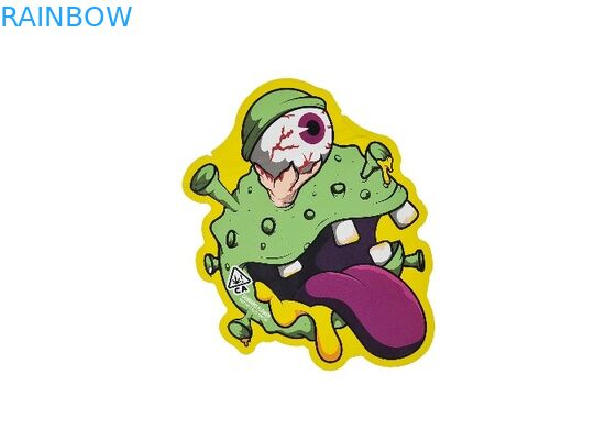 Soft Touch Smell Proof 3,5g Die Cut Mylar Túi Hình ba chiều Bao bì ăn được