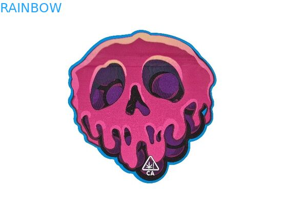 3,5g - 28g Túi nhôm hình ba chiều Lớp hoàn thiện mờ Hình dạng đặc biệt không đều