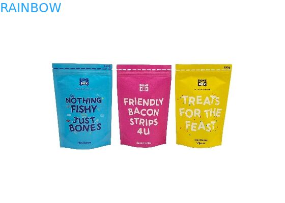 Giấy kraft có thể phân hủy sinh học tùy chỉnh Túi đứng lên Túi đóng gói thực phẩm Ziplock chống mùi