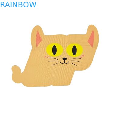 Die Cut Child Proof Mylar Ziplock Túi hình tròn có hình dạng không đều cho sức mạnh kẹo thực phẩm