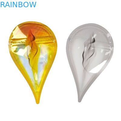Túi Ziplock Mylar chống mùi 3,5g Bóng đặc biệt cắt hình để đóng gói thực phẩm