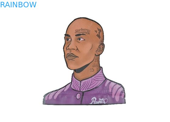 Tùy chỉnh in 3,5g Die Cut Mylar Túi mờ Ziplock chống mùi cho trẻ em