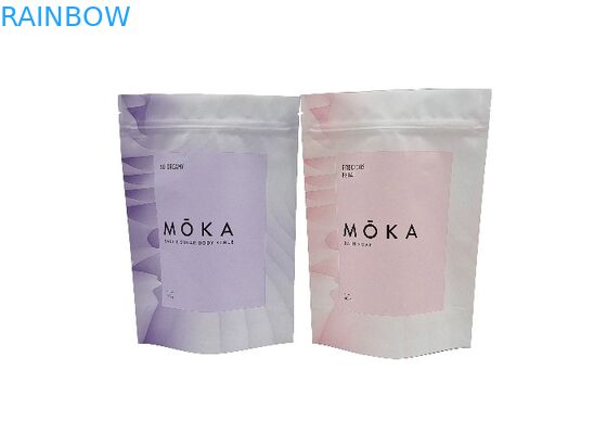 Digital Printing Custom Stand Up Bag Hộp đóng gói chống nước cho quét cơ thể