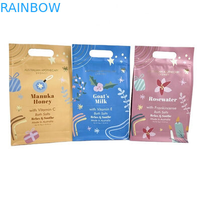 In kỹ thuật số tùy chỉnh Nhãn hiệu riêng Quí viện quà tặng Epsom tự nhiên Muối tắm Muối đóng gói túi Mylar túi cho 250g Body Scrub