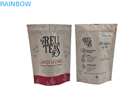 in kỹ thuật số 4oz lỏng trà mùi chống mùi túi nhựa đứng lên