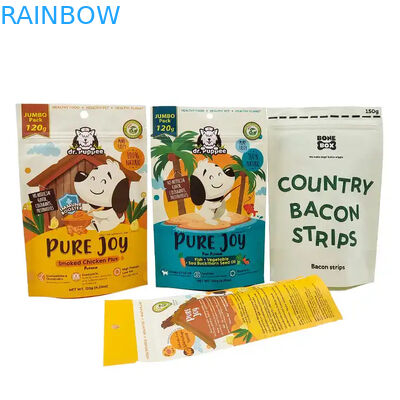 Các túi giấy Kraft có thể niêm phong nhiệt được tùy chỉnh cho các sản phẩm ăn được có thể niêm phong lại