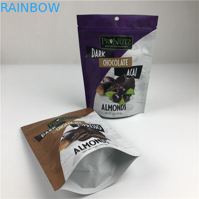 Giá bán buôn Nhập ấn tùy chỉnh Khóa khóa khóa Dry Food Packaging Bags Moisture Proof Foil Bags