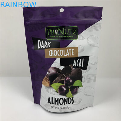 Giá bán buôn Nhập ấn tùy chỉnh Khóa khóa khóa Dry Food Packaging Bags Moisture Proof Foil Bags