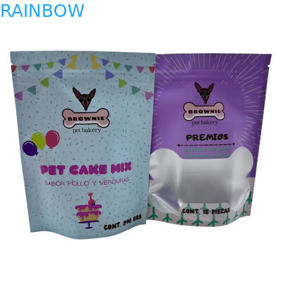 Túi thực phẩm cho thức ăn vật nuôi với Zipper Stand Up Zipper Food Packing Bags