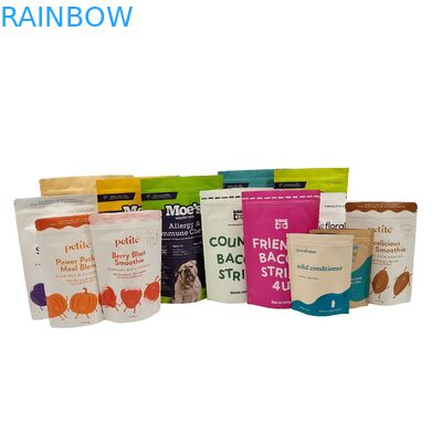 Bao bì đồ chơi có thể phân hủy sinh học có thể tái chế theo yêu cầu túi đứng với khóa khóa Kraft túi giấy túi đóng gói thực phẩm