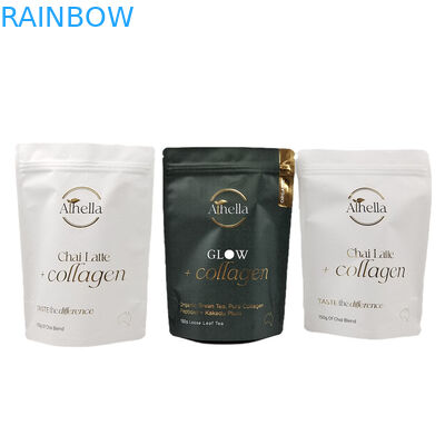 Xách giấy Kraft có khả năng phân hủy sinh học để ăn Xách cà phê kẹo Xách trà đồ ăn nhẹ Xách đóng gói thực phẩm