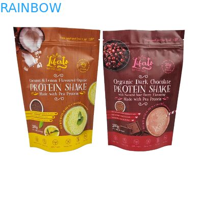 Logo tùy chỉnh in túi nhựa có thể khóa lại đồ ăn nhẹ đóng gói thực phẩm đứng lên túi khóa