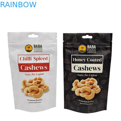 Thêm sử dụng tùy chỉnh in đứng Zipper Bag Dry Fruits Cashew Nuts Packaging Zip Lock Plastic Bag